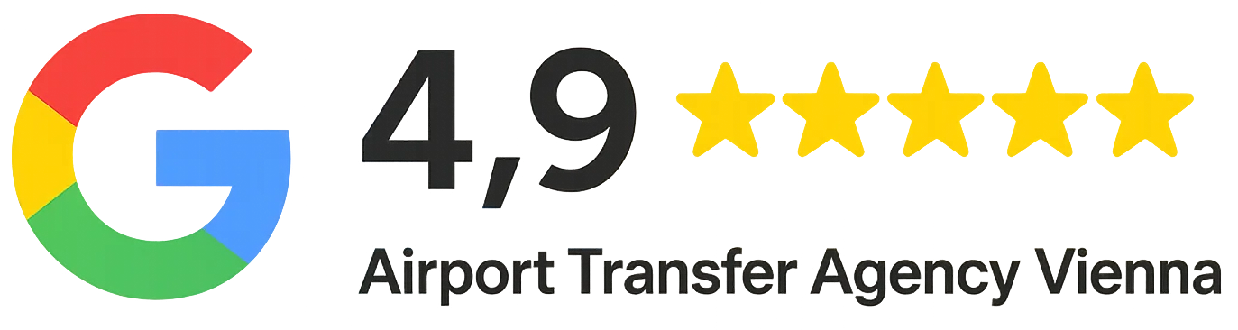Excellent Google Reviews for our Vienna airport taxi